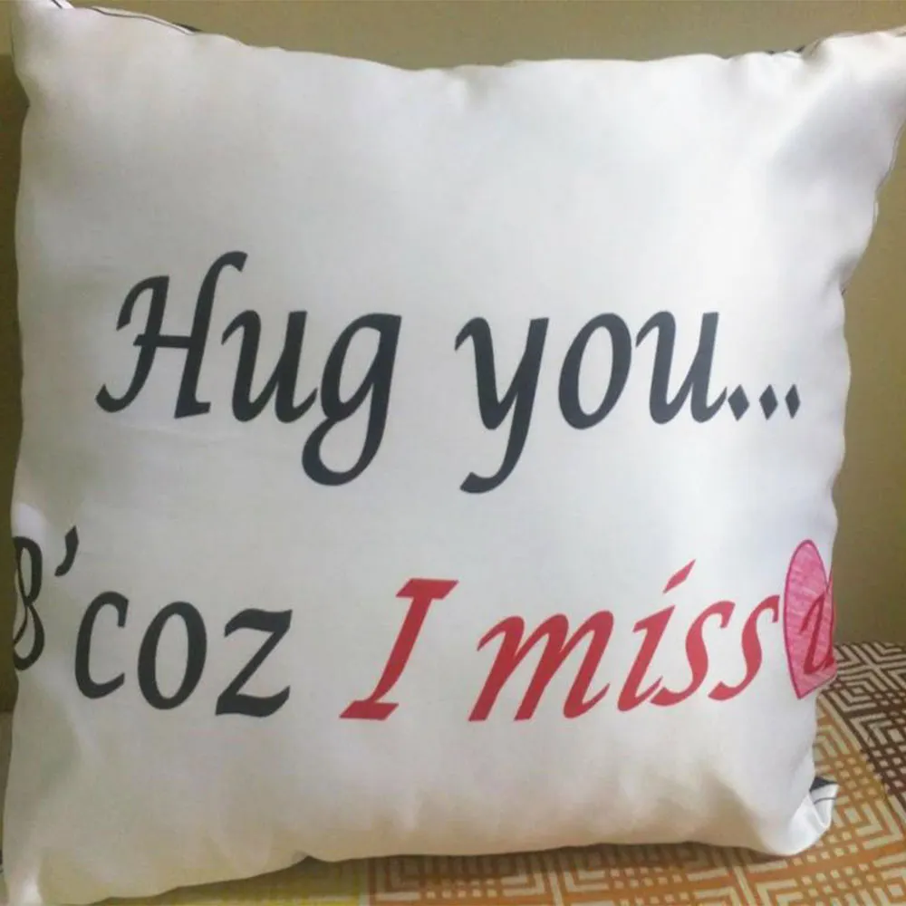 Best Personalized Hug You Cushion